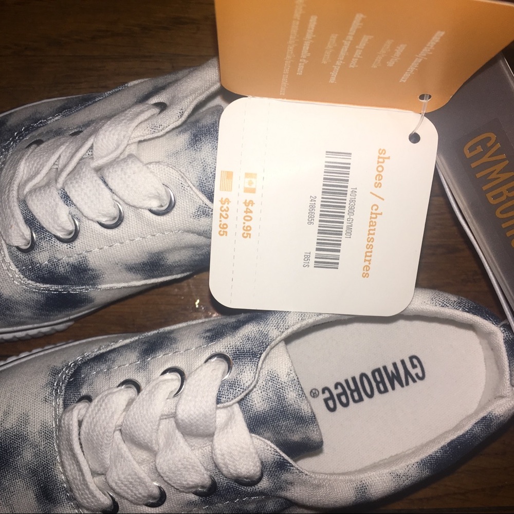 NWT Gymboree Tie Dye Canvas Sneakers size 12 - Picture 4 of 4